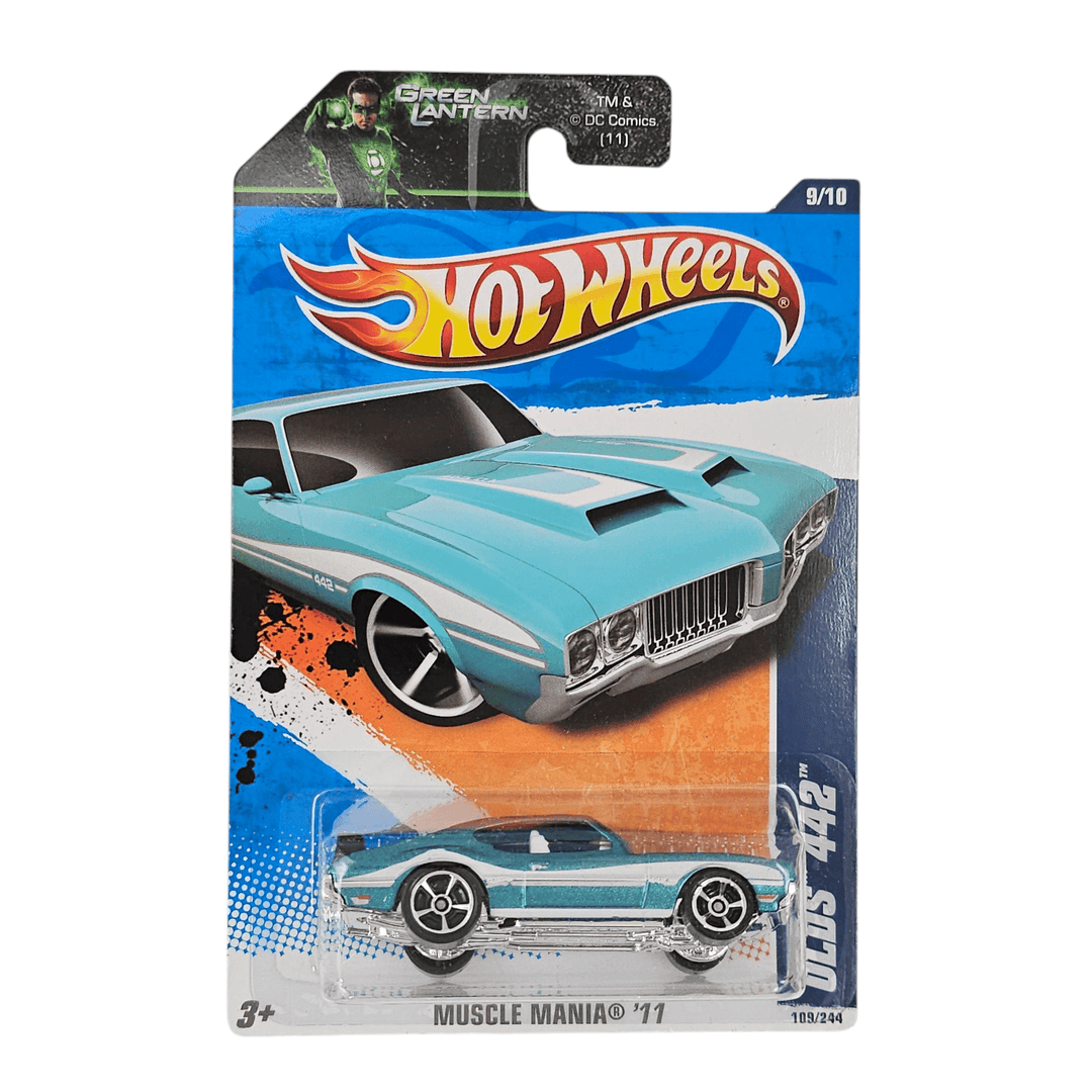 Hot Wheels - Olds 442 - 2011 *Card Variation* - Top CollectiblesDiecastHot Wheels