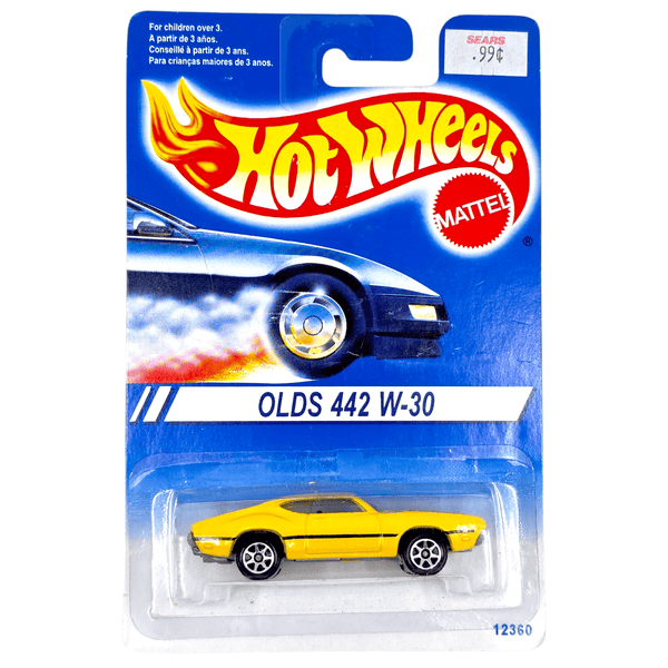 Hot Wheels - Olds 442 W - 30 - 1995 *Wheels Variation* - Top CollectiblesDiecastHot Wheels