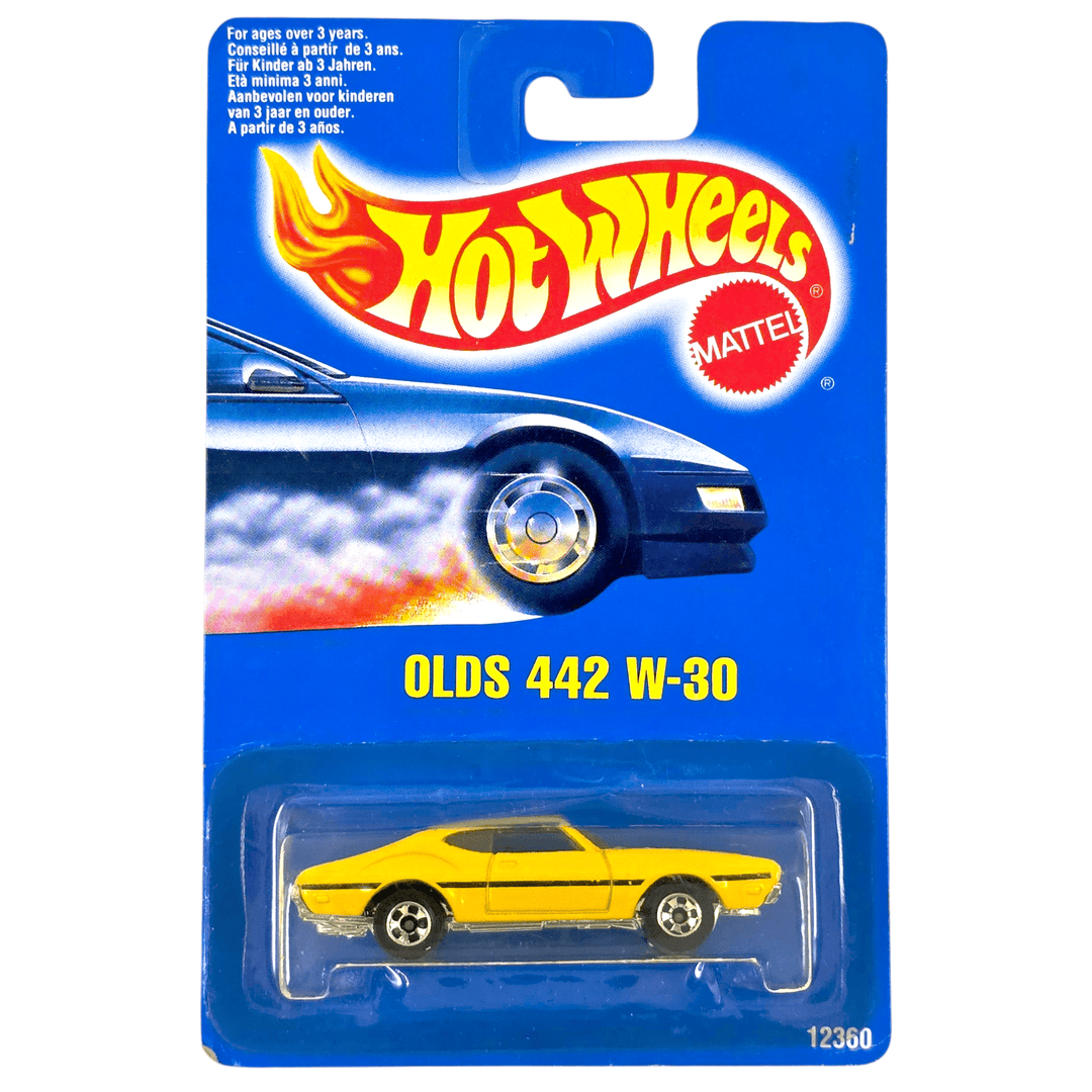 Hot Wheels - Olds 442 W - 30 - 1995 *Wheels Variation* - Top CollectiblesDiecastHot Wheels