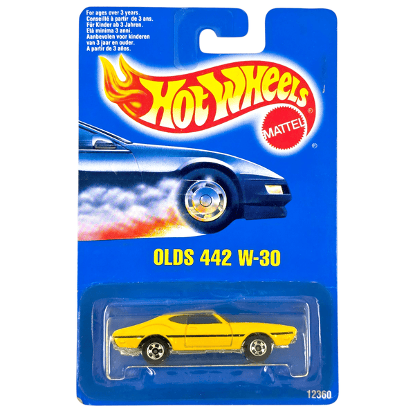 Hot Wheels - Olds 442 W - 30 - 1995 *Wheels Variation* - Top CollectiblesDiecastHot Wheels