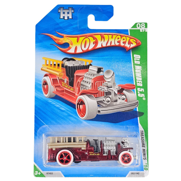 Hot Wheels - Olds Number 5.5 - 2010 *Super Treasure Hunt* - Top CollectiblesDiecastHot Wheels