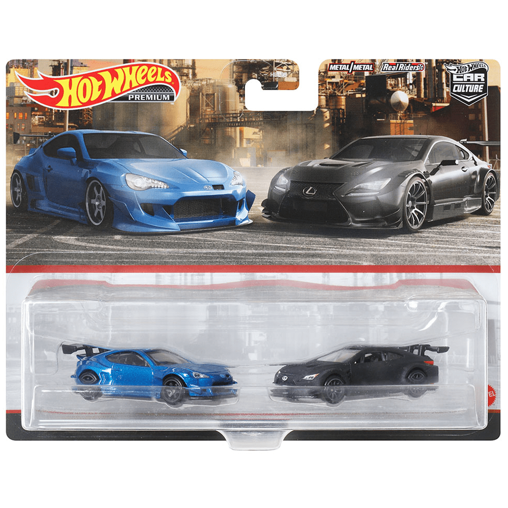 Hot Wheels - Pandem Subaru BRZ &amp; Lexus RC F GT3 - 2023 Car Culture 2 - Pack - Top CollectiblesDiecastHot Wheels