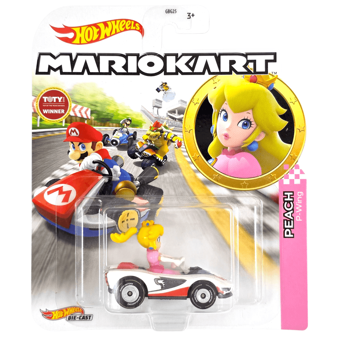 Hot Wheels - Peach (P - Wing) - 2020 Mario Kart Series - Top CollectiblesDiecastHot Wheels