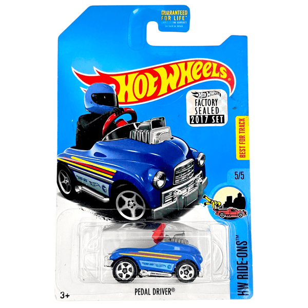 Hot Wheels - Pedal Driver - 2017 *Treasure Hunt* - Top CollectiblesDiecastHot Wheels