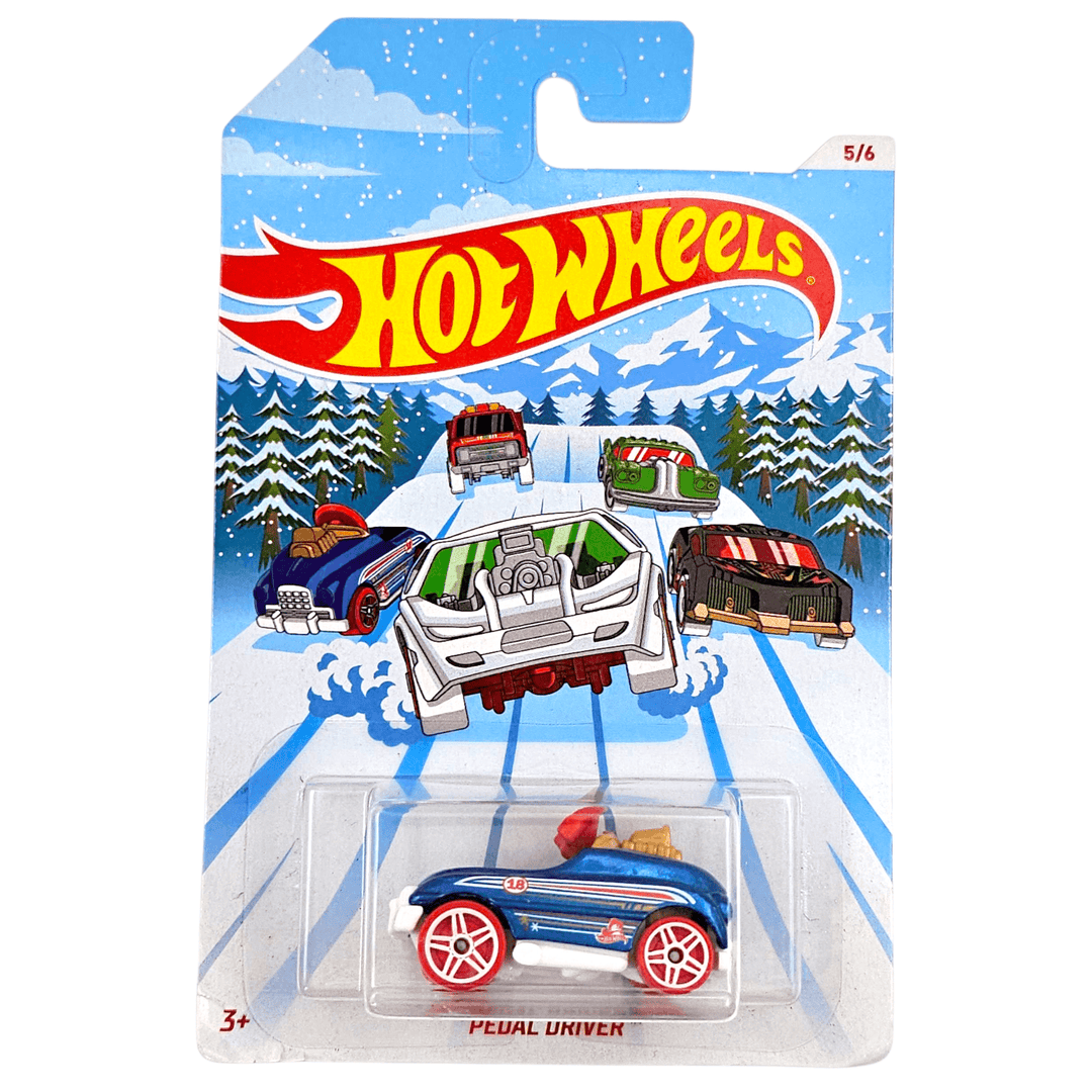 Hot Wheels - Pedal Driver - 2018 Happy New Year Series - Top CollectiblesDiecastHot Wheels