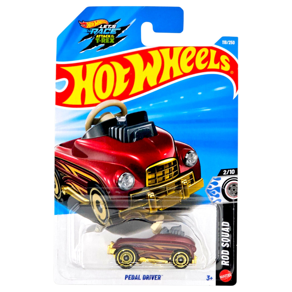 hot wheels pedal de metal - Driver Farbe:Verde NOBÜ Esclusivo Woof - Karabiner