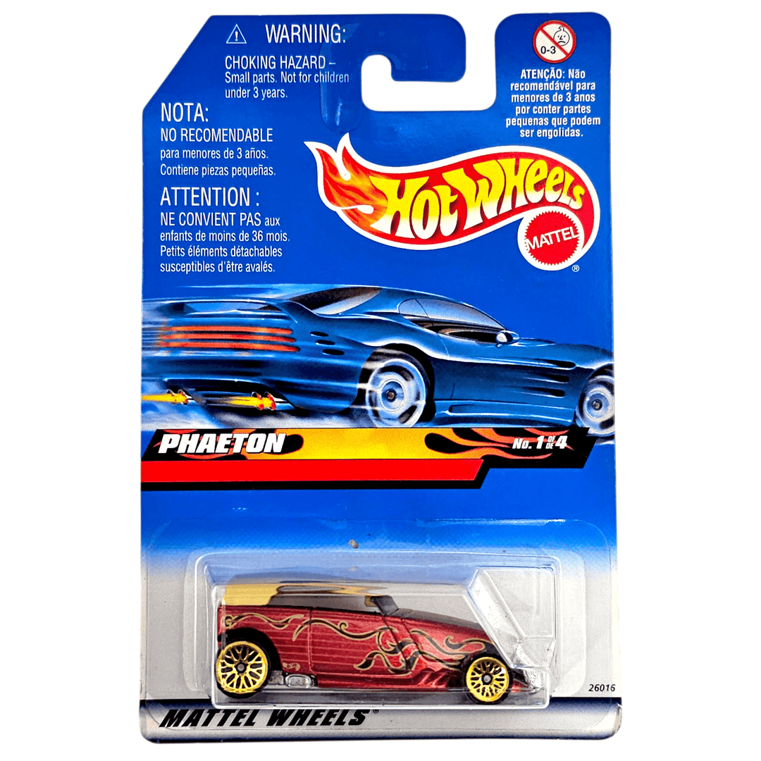 Hot Wheels - Phaeton - 2000 *Card Variation* - Top CollectiblesDiecastHot Wheels