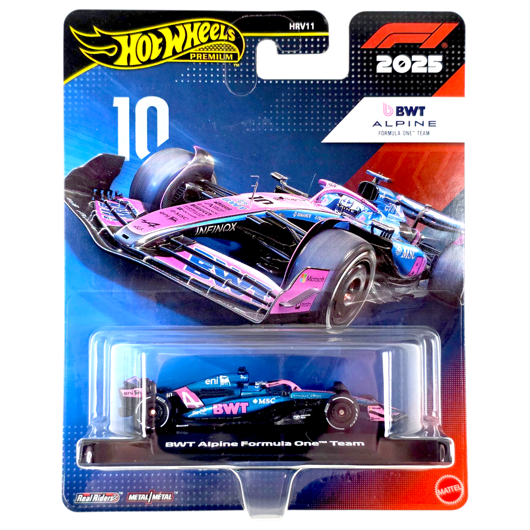 Hot Wheels - Pierre Gasly BWT Alpine Formula One Team - 2026 Formula 1 Series - Top CollectiblesDiecastHot Wheels