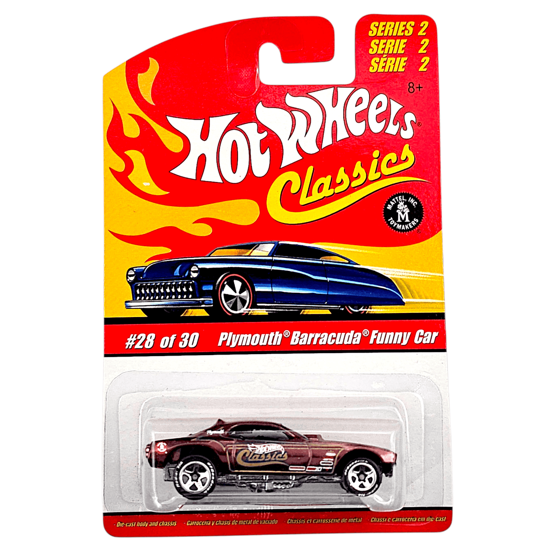 Hot Wheels - Plymouth Barracuda Funny Car - 2006 Classics Series 2 - Top CollectiblesDiecastHot Wheels