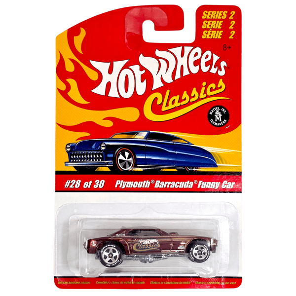 Hot Wheels - Plymouth Barracuda Funny Car - 2006 Classics Series 2 - Top CollectiblesDiecastHot Wheels