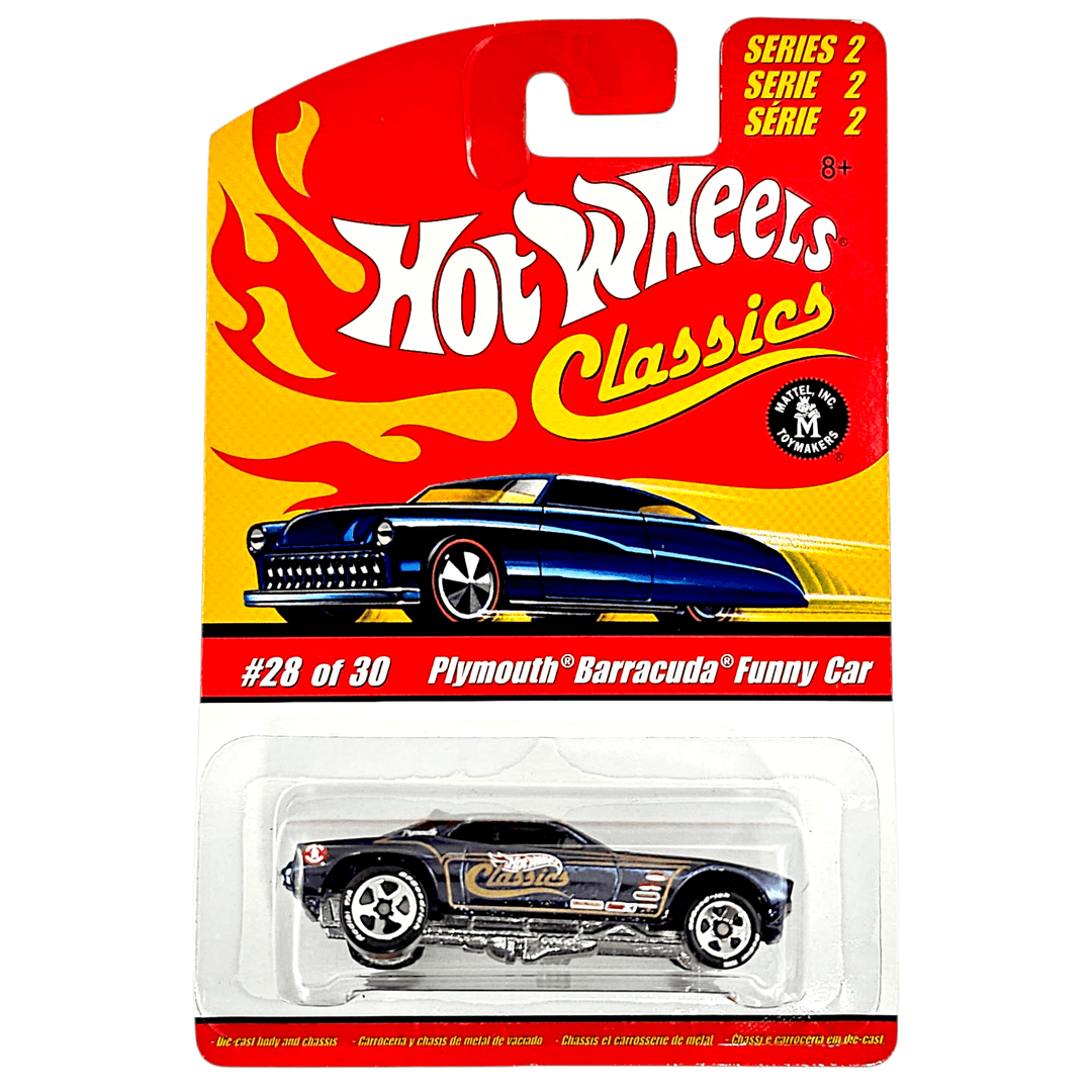 Hot Wheels - Plymouth Barracuda Funny Car - 2006 Classics Series 2 - Top CollectiblesDiecastHot Wheels