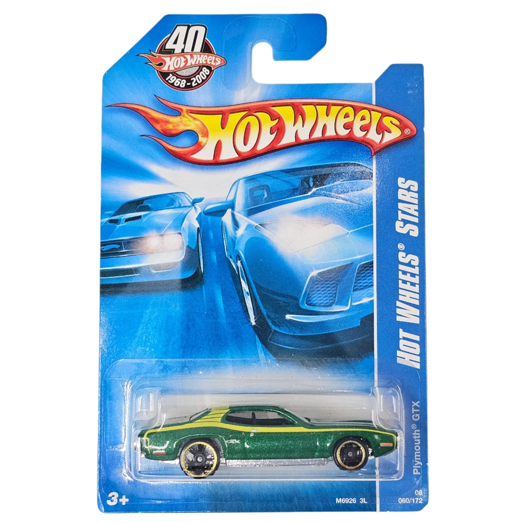 Hot Wheels - Plymouth GTX - 2008 - Top CollectiblesDiecastHot Wheels