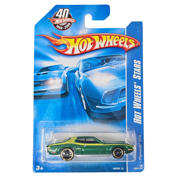 Hot Wheels - Plymouth GTX - 2008 - Top CollectiblesDiecastHot Wheels