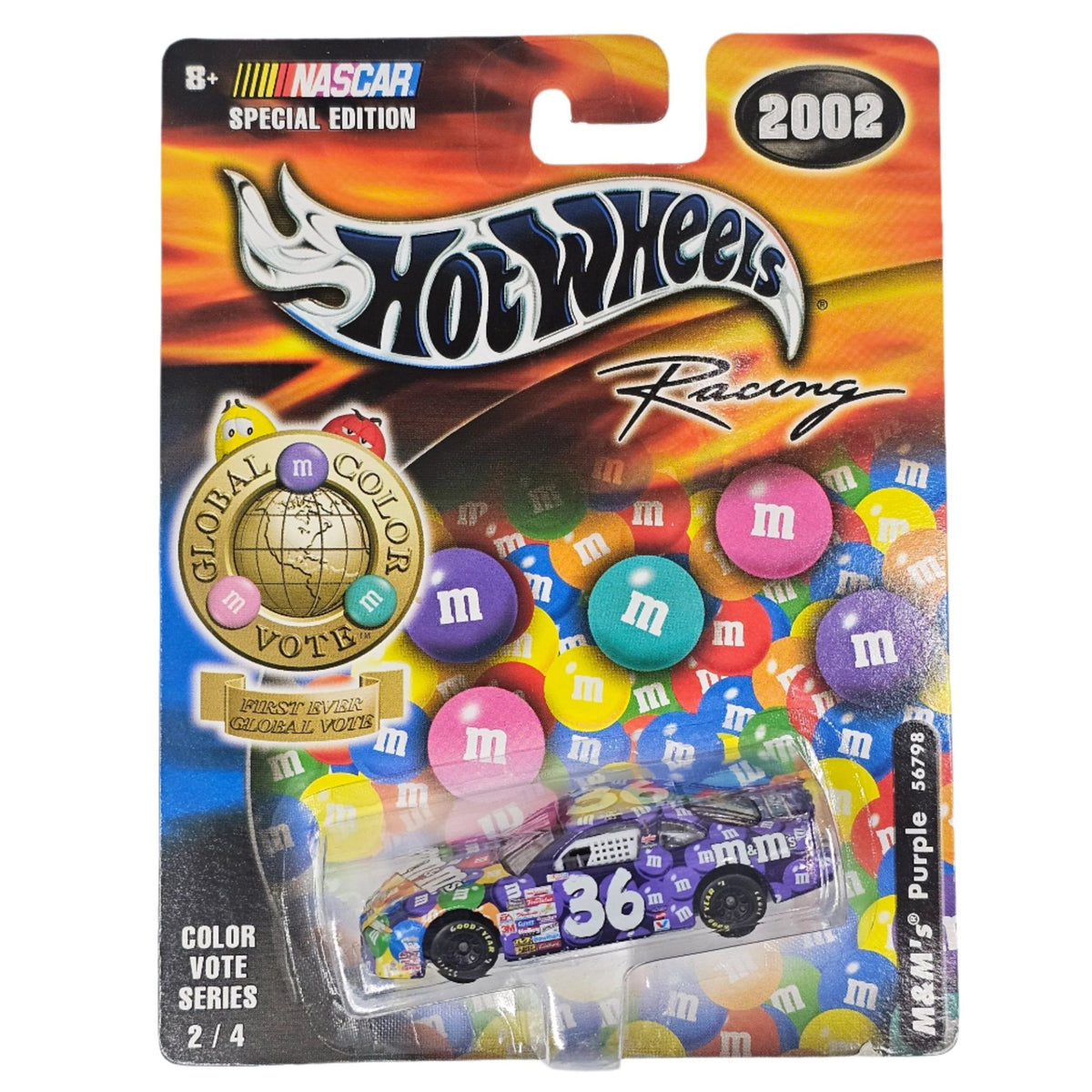 Hot Wheels Pontiac Grand Prix Stock Car 2002 Color Vote Pro Racing