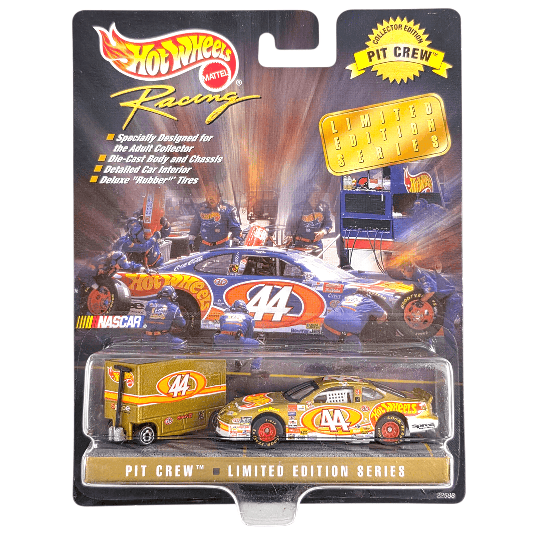 Hot Wheels - Pontiac Grand Prix & Tool Box - 1998 Pro Racing Pit Crew Limited Edition Series - Top CollectiblesDiecastHot Wheels