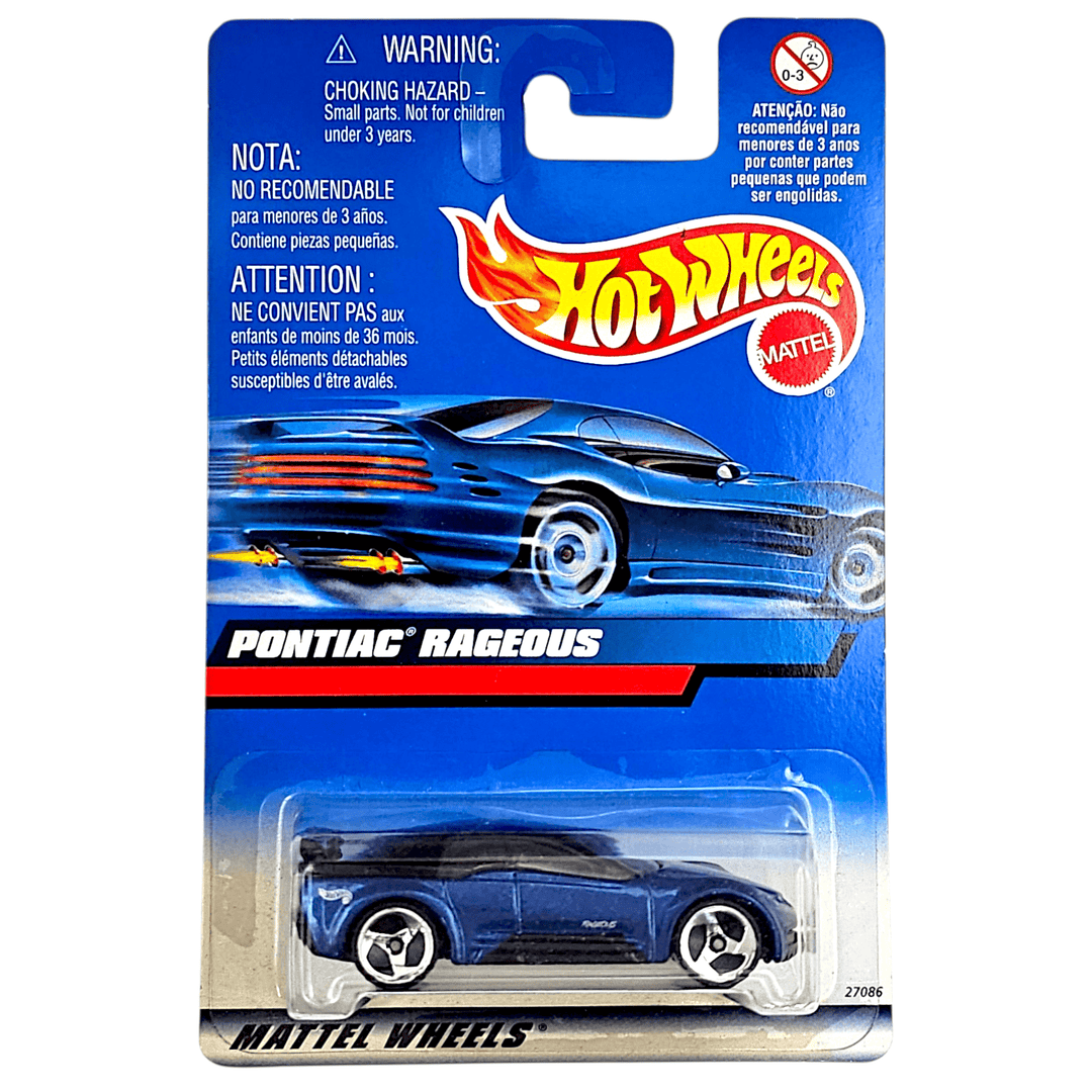 Hot Wheels - Pontiac Rageous - 2000 *Card Variation* - Top CollectiblesDiecastHot Wheels