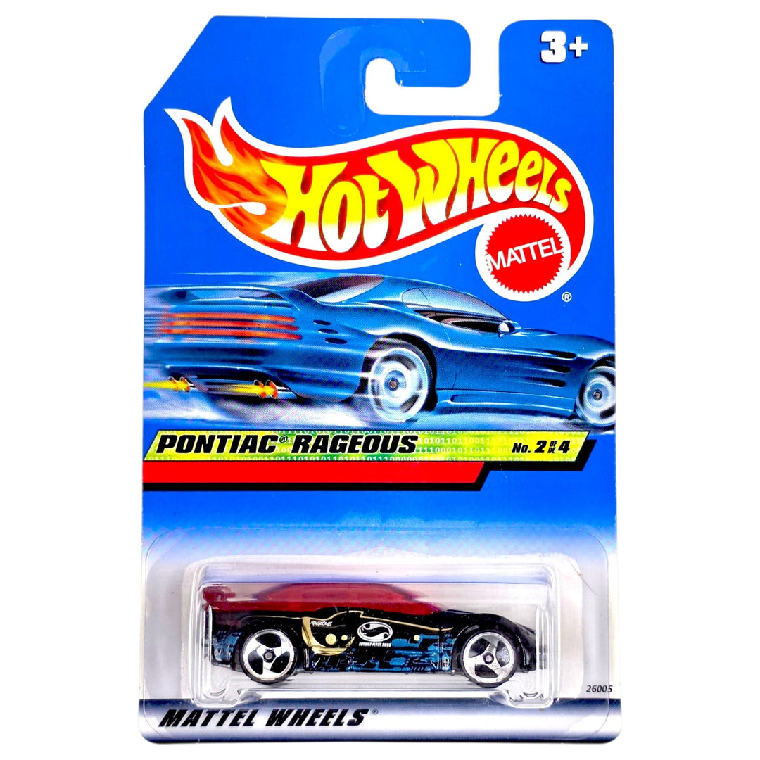 Hot Wheels - Pontiac Rageous - 2000 - Top CollectiblesDiecastHot Wheels
