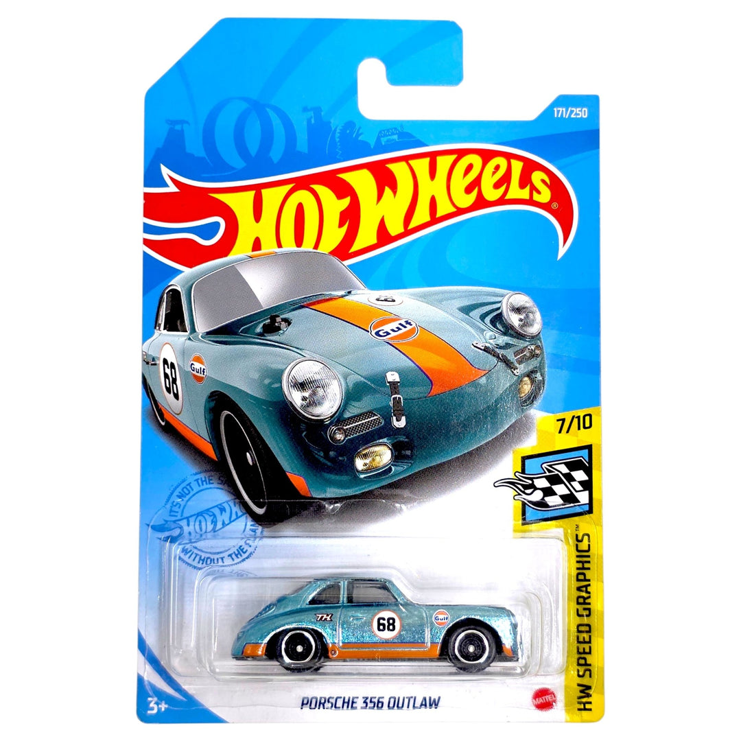 Hot Wheels - Porsche 356 Outlaw - 2021 *Super Treasure Hunt* - Top CollectiblesDiecastHot Wheels