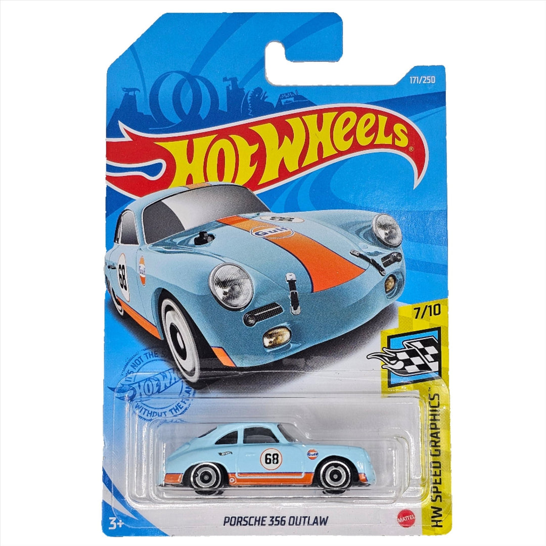 Hot Wheels - Porsche 356 Outlaw - 2021 - Top CollectiblesDiecastHot Wheels