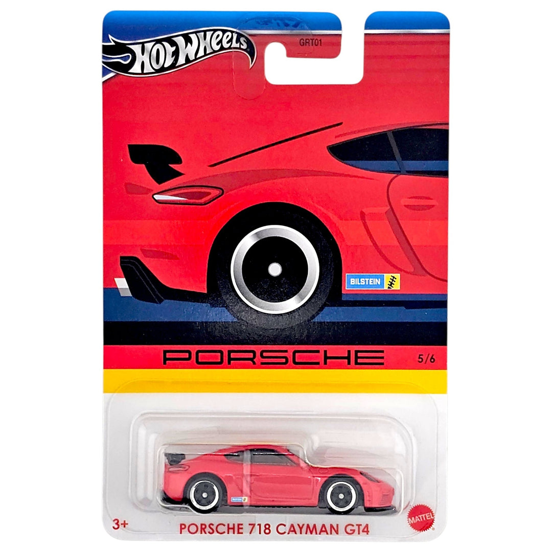 Hot Wheels - Porsche 718 Cayman GT4 - 2024 Porsche Series - Top CollectiblesDiecastHot Wheels