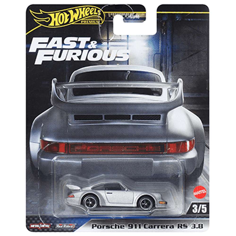 Hot Wheels - Porsche 911 Carrera RS 3.8 - 2025 Fast &amp; Furious Series - Top CollectiblesDiecastHot Wheels