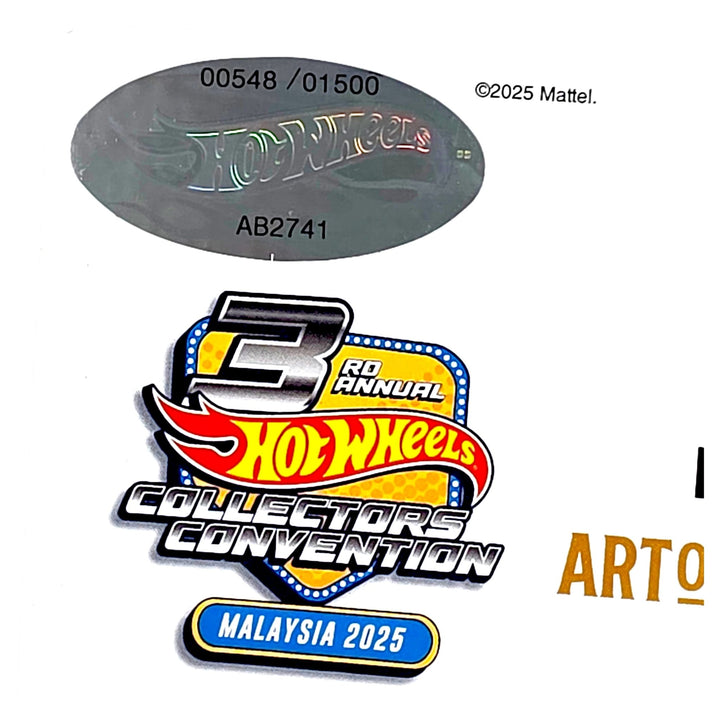Hot Wheels - Porsche 911 Carrera RS 3.8 - 2025 *Malaysia 3rd Annual Collectors Convention Exclusive* - Top CollectiblesDiecastHot Wheels