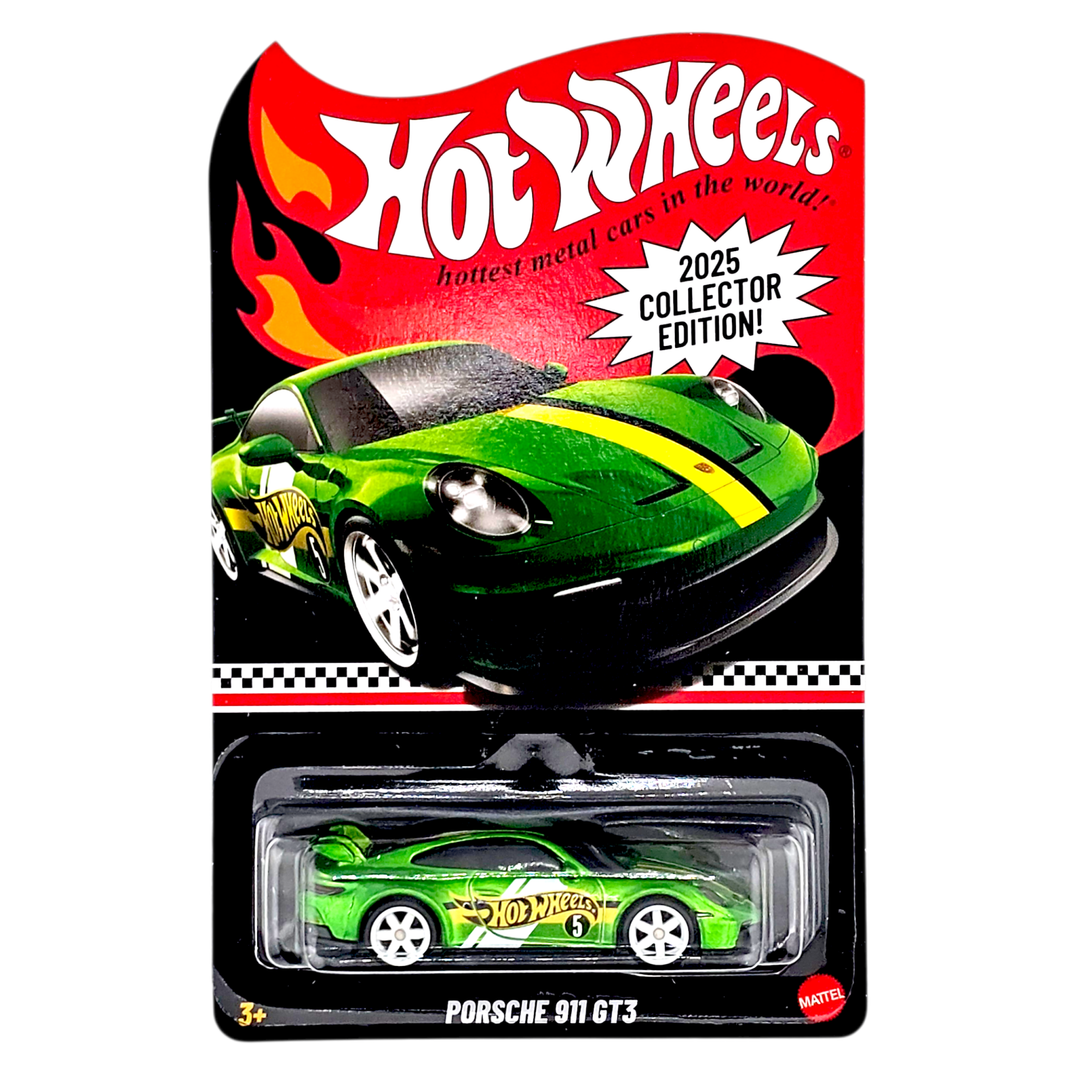 Hot Wheels - Porsche 911 GT3 - 2025 Collector Edition - Top CollectiblesDiecastHot Wheels
