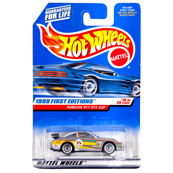 Hot Wheels - Porsche 911 GT3 Cup - 1999 - Top CollectiblesDiecastHot Wheels