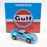 Hot Wheels - Porsche 911 GT3 "Gulf" w/ LED Lighting *Custom* - Top CollectiblesDiecastHot Wheels