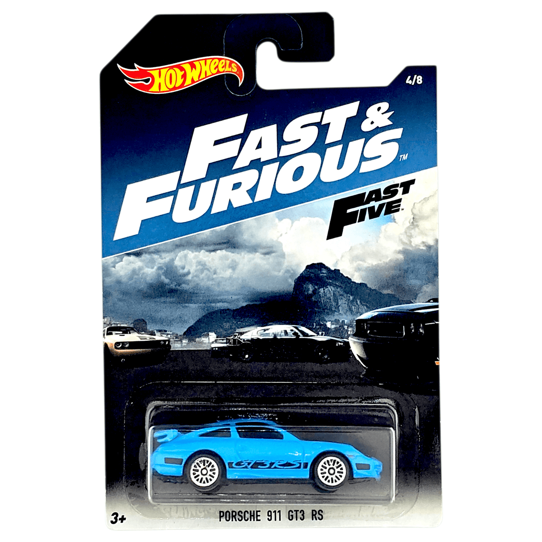 Hot Wheels - Porsche 911 GT3 RS - 2017 Fast &amp; Furious Series - Top CollectiblesDiecastHot Wheels
