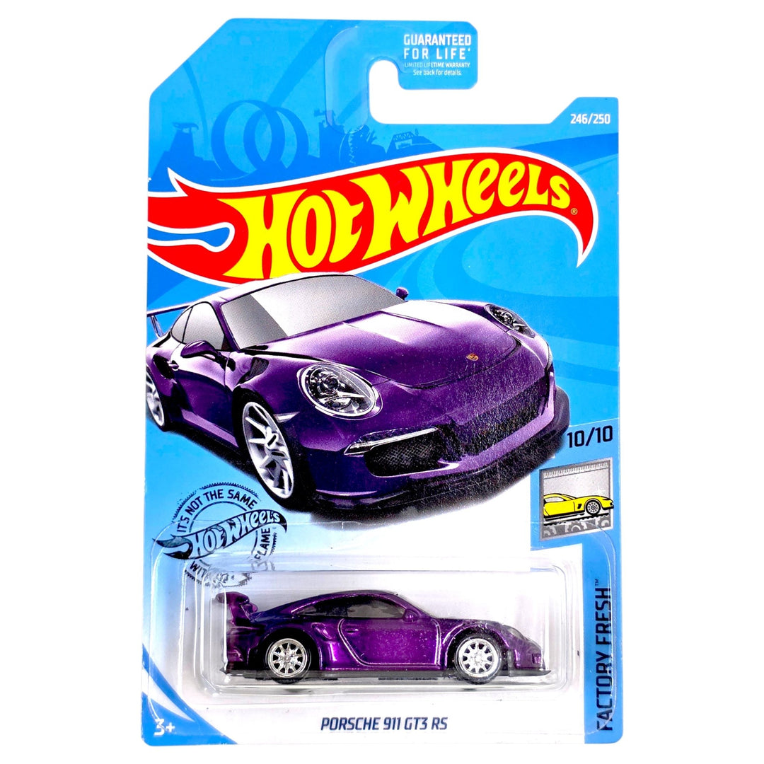 Hot Wheels - Porsche 911 GT3 RS - 2019 *Super Treasure Hunt* - Top CollectiblesDiecastHot Wheels