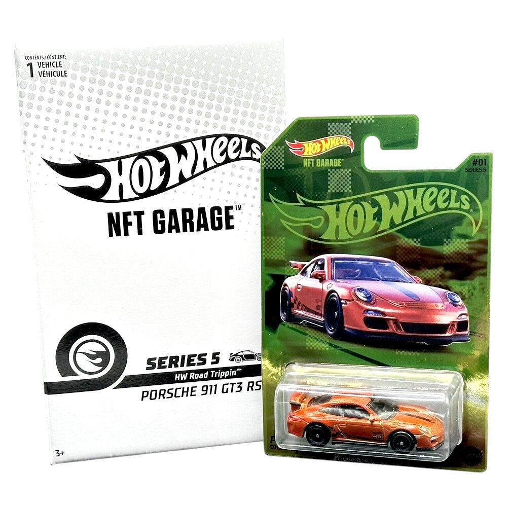 ミニカー Hot Wheels Porsche NFT 911 GT3 RS Hot Wheels - Porsche 911 GT3 RS - 2023 NFT Garage Series 5 *NFTH