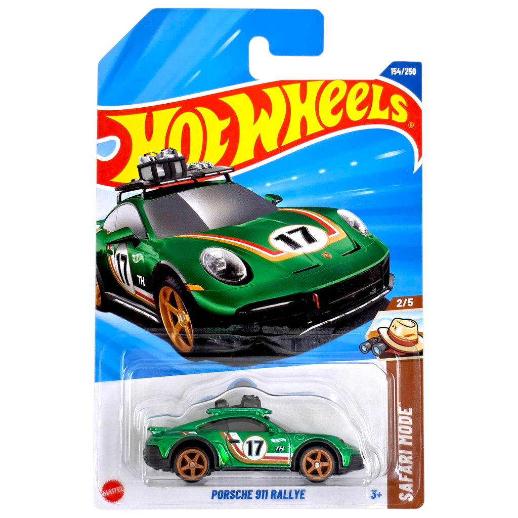 即*読様 Hotwheels STH PORSCHE 911 CARRERA R Hot Wheels - Porsche 911 Rallye - 2025 *Super Treasure Hunt* – Top