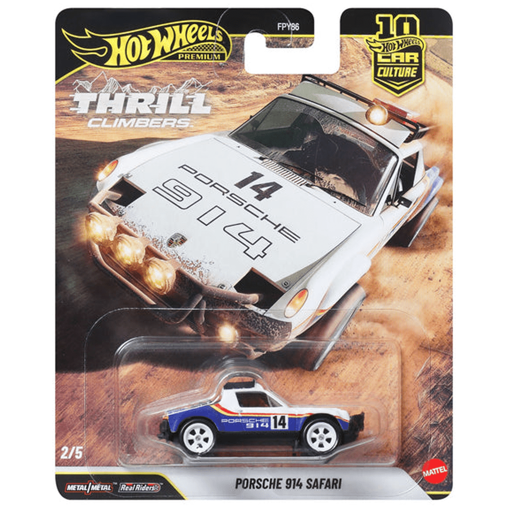 Hot Wheels - Porsche 914 Safari - 2026 Thrill Climbers Series - Top CollectiblesDiecastHot Wheels