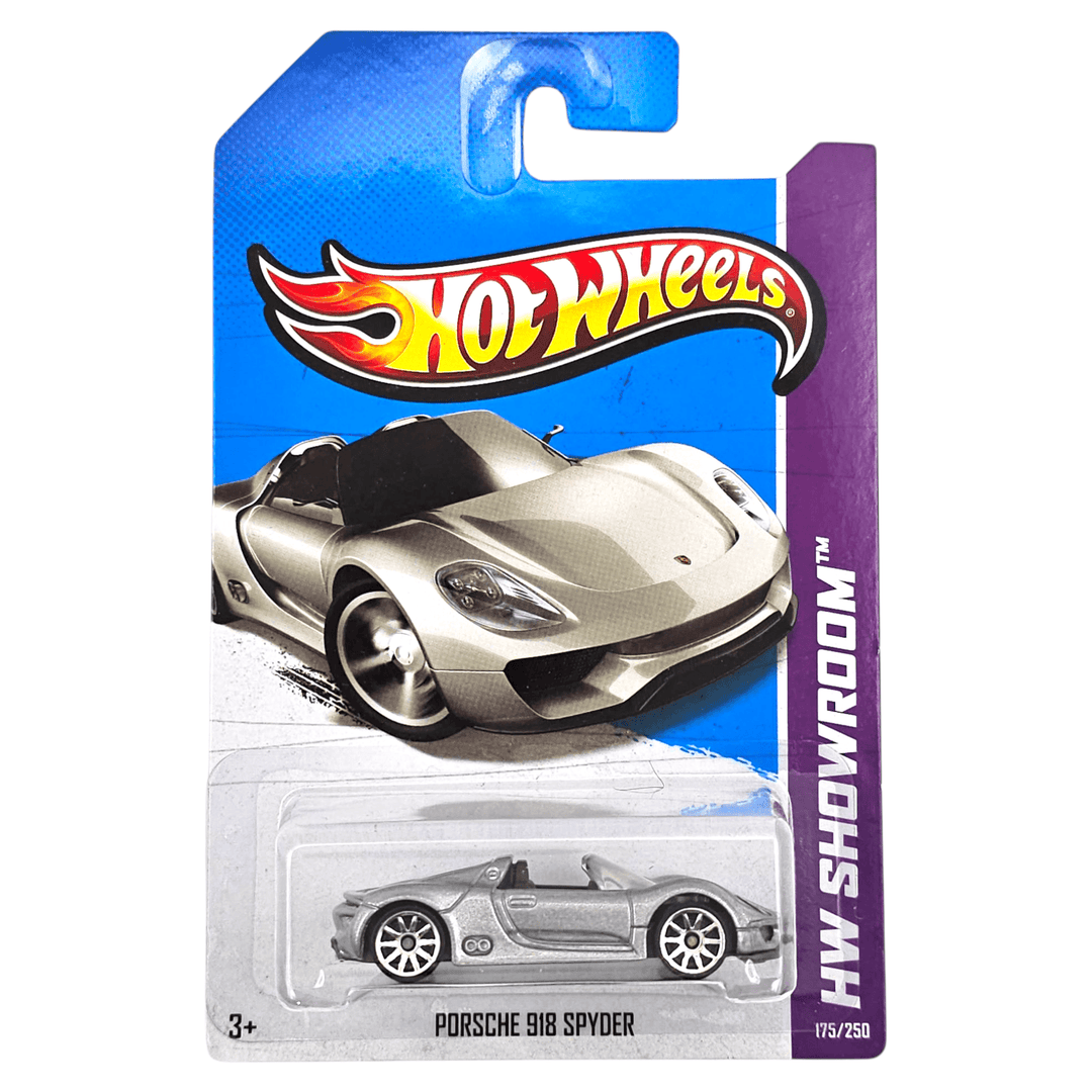 Hot Wheels - Porsche 918 Spyder - 2013 *Card Variation* - Top CollectiblesDiecastHot Wheels