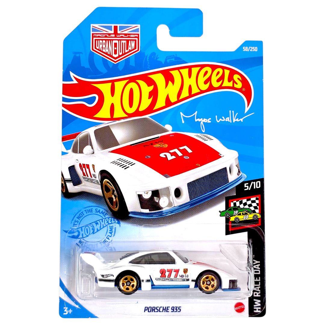 Hot Wheels - Porsche 935 - 2021 *Base Color Variation* - Top CollectiblesDiecastHot Wheels