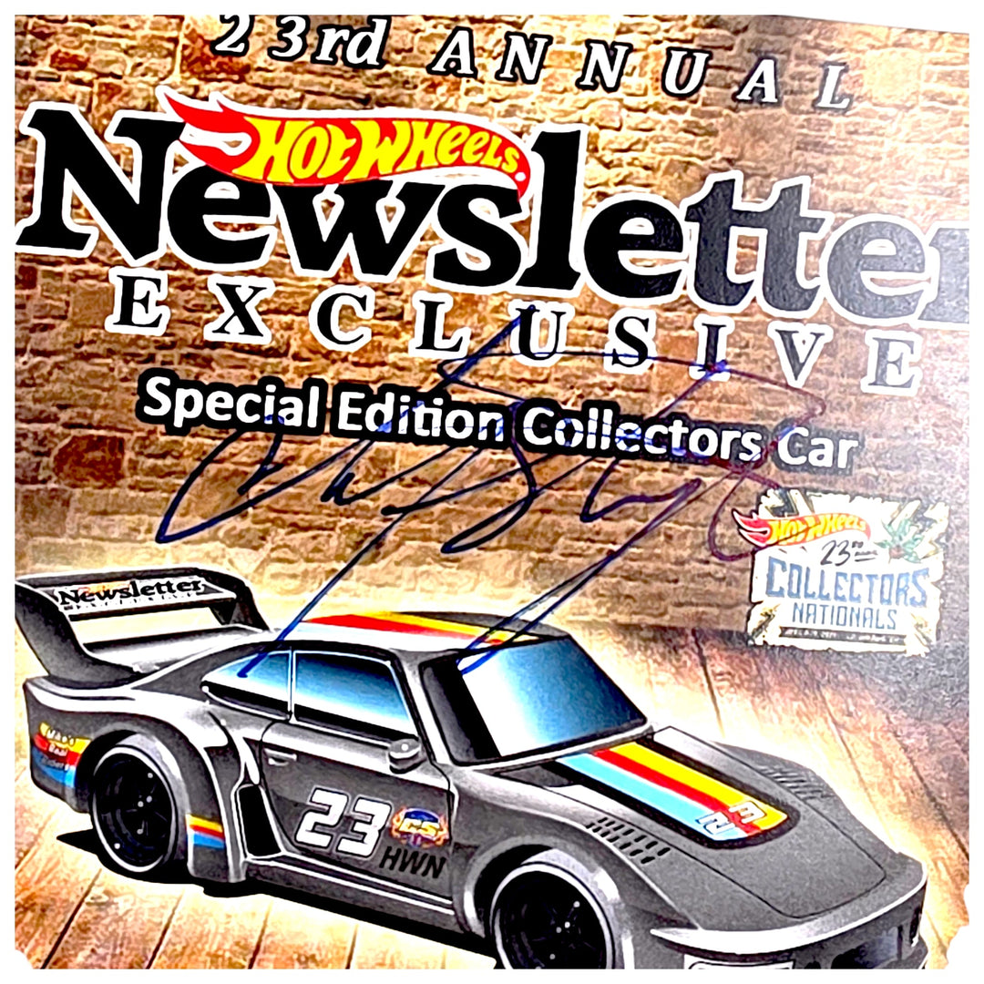 Hot Wheels - Porsche 935 - 2023 *23rd Collectors Nationals Exclusive - Custom* - Signed by Chris Stangler - Top CollectiblesDiecastHot Wheels