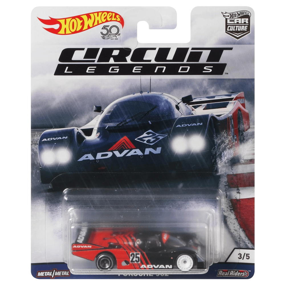 Hot Wheels - Porsche 962 - 2018 Circuit Legends Series - Top CollectiblesDiecastHot Wheels