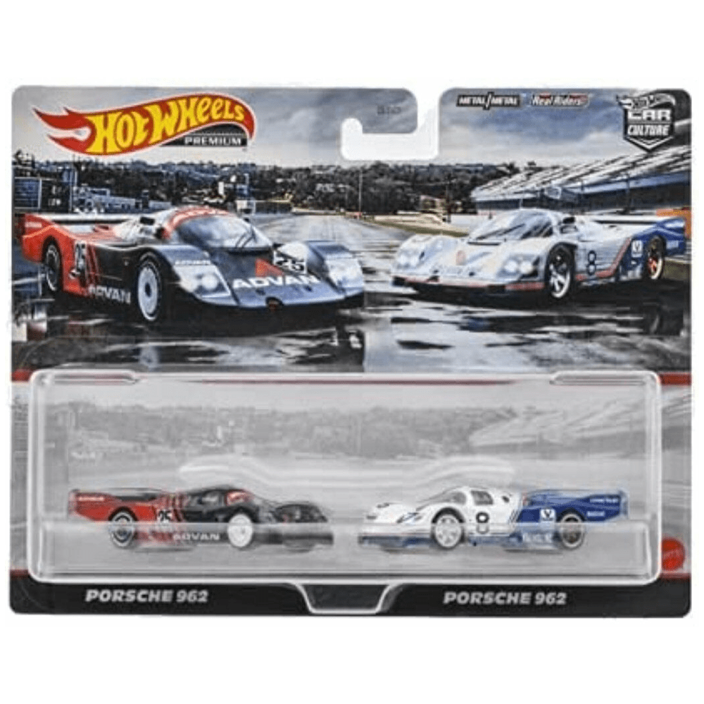 Hot Wheels - Porsche 962 &amp; Porsche 962 - 2022 Car Culture 2 - Pack - Top CollectiblesDiecastHot Wheels