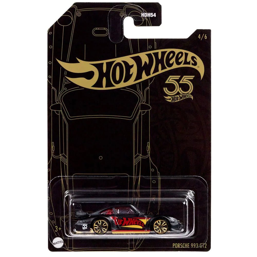 Hot Wheels - Porsche 993 GT2 - 2023 Pearl &amp; Chrome Series - Top CollectiblesDiecastHot Wheels