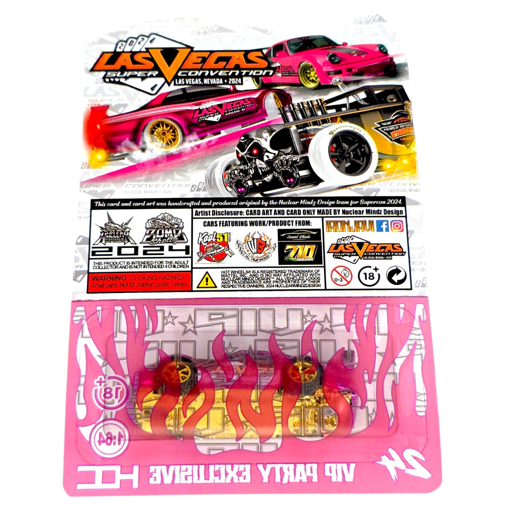 Hot Wheels - Porsche 993 GT2 - 2024 *Las Vegas Super Convention VIP Party Exclusive - Custom* - Top CollectiblesDiecastHot Wheels