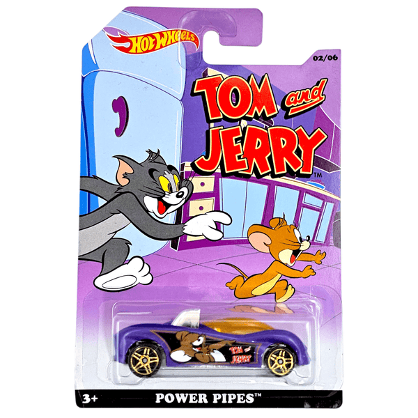 Hot Wheels - Power Pipes - 2015 Tom and Jerry Series - Top CollectiblesDiecastHot Wheels