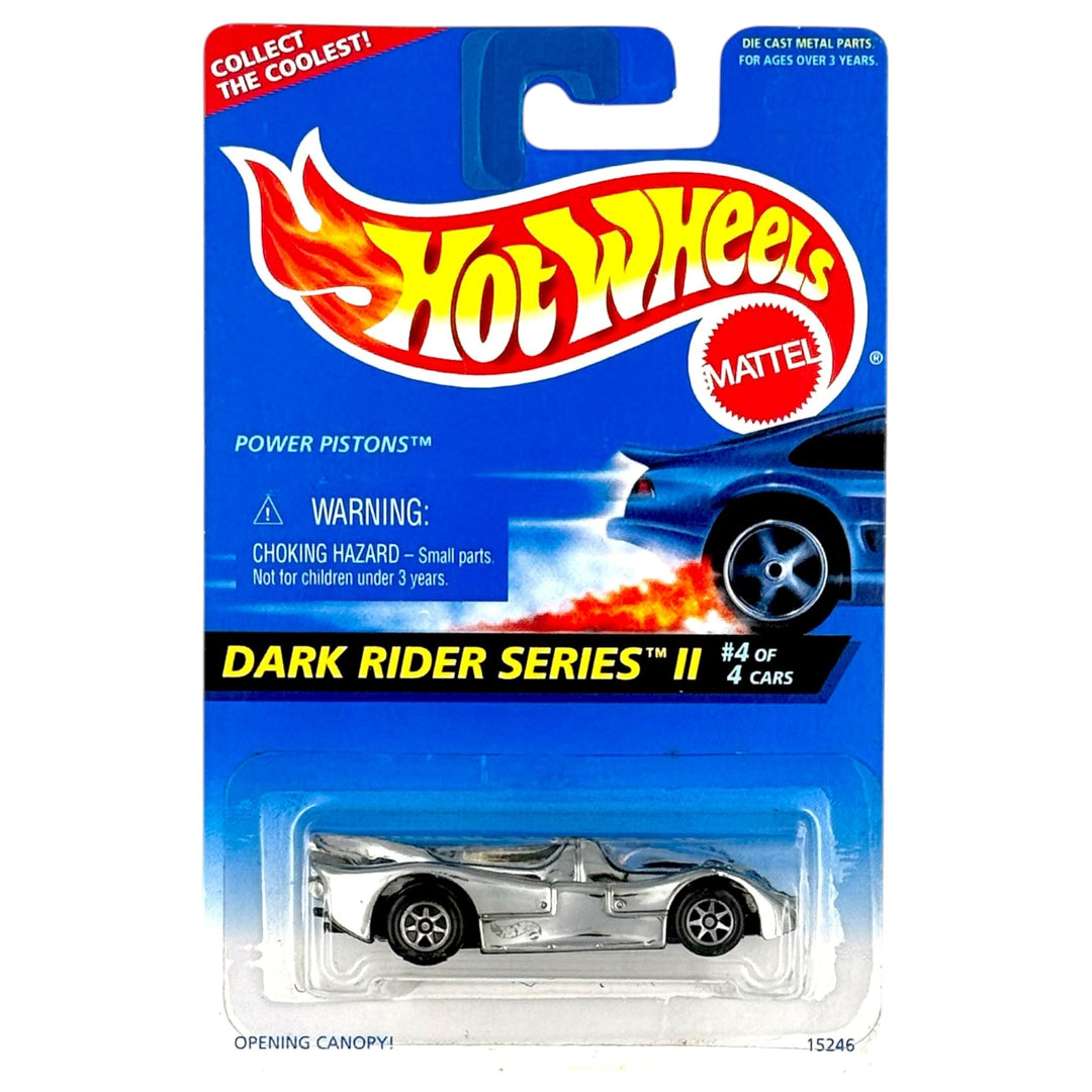 Hot Wheels - Power Pistons - 1996 *Card Variation* - Top CollectiblesDiecastHot Wheels