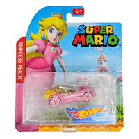 Hot Wheels - Princess Peach - 2017 Super Mario Character Cars Series - Top CollectiblesDiecastHot Wheels