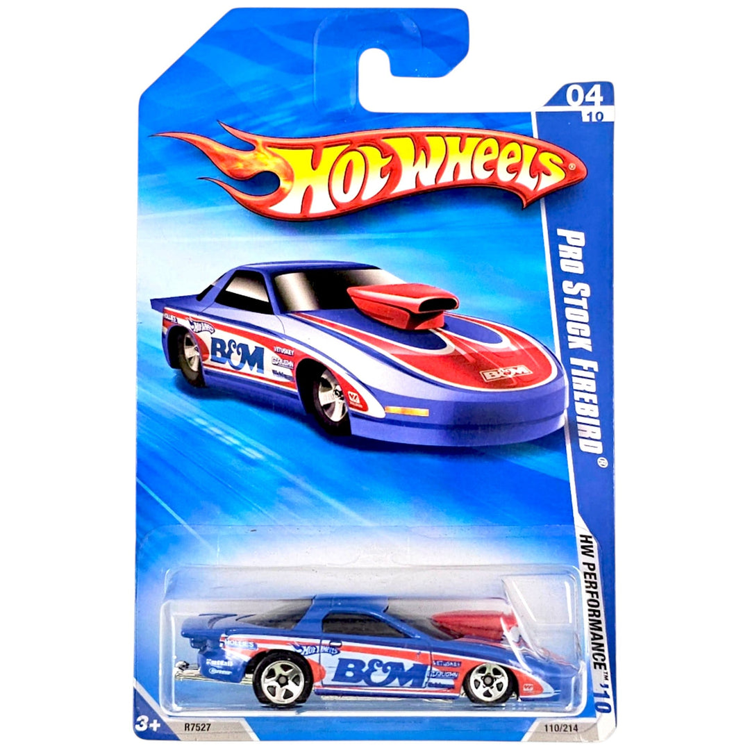 Hot Wheels - Pro Stock Firebird - 2010 - Top CollectiblesDiecastHot Wheels