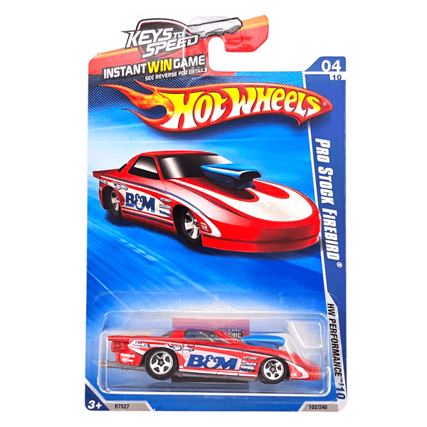 Hot Wheels - Pro Stock Firebird - 2010 - Top CollectiblesDiecastHot Wheels