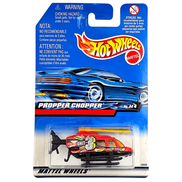 Hot Wheels - Propper Chopper - 2000 - Top CollectiblesDiecastHot Wheels