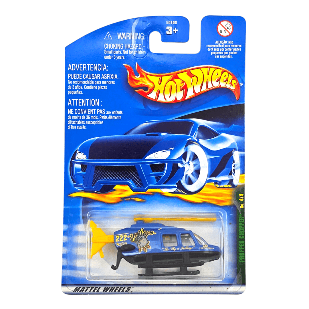 Hot Wheels - Propper Chopper - 2001 - Top CollectiblesDiecastHot Wheels