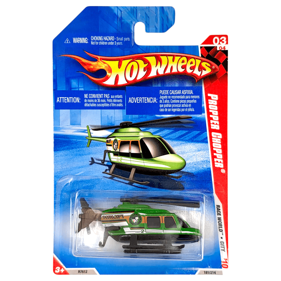 Hot Wheels - Propper Chopper - 2010 - Top CollectiblesDiecastHot Wheels