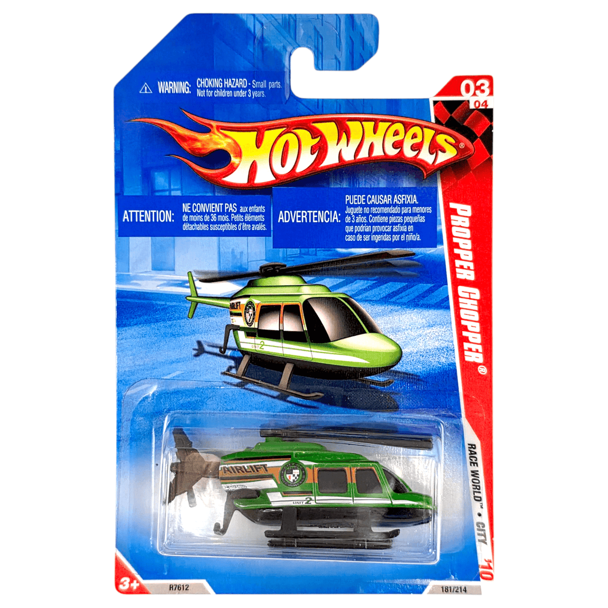 Hot Wheels - Propper Chopper - 2010 – Top Collectibles